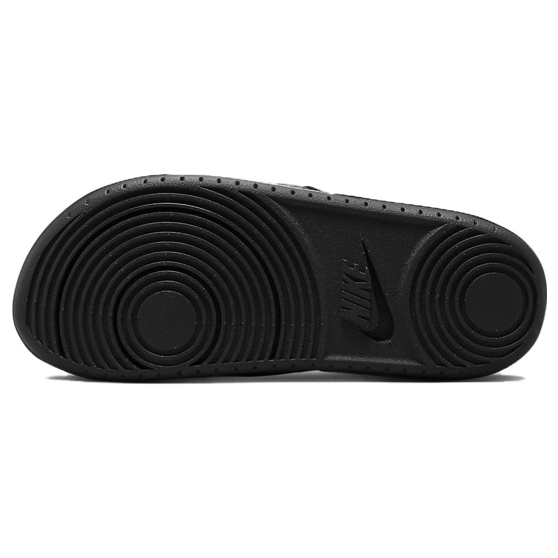 Женские кроссовки Nike Offcourt Slide с тропическим принтом листьев — фото 4