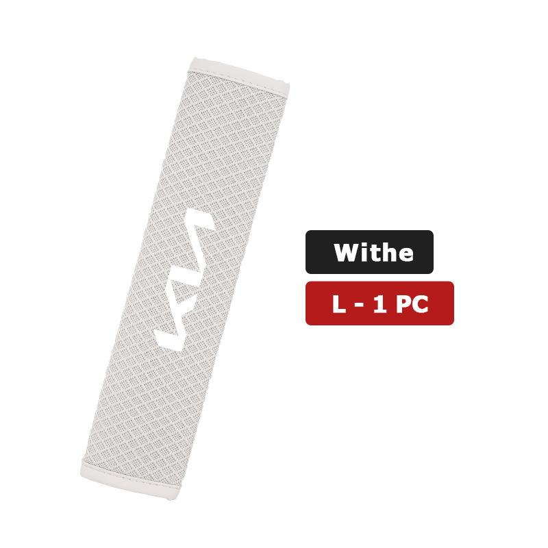 CAONU1 Car Adjustable Ice Silk Shoulder Cover Seat Belt Pad Strap Padding Accessories For KIA Ceed Sportage Rio K5 K2 Optima Cerato