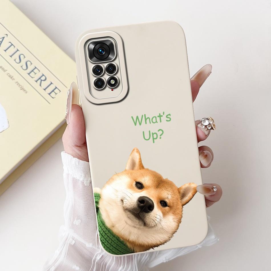 For Xiaomi Redmi Note 11 11s 4G Case Redmi Note 11 Pro 4G Global Cute Panda Rabbit Cartoon Soft Silicone Lens Protective Bumper
