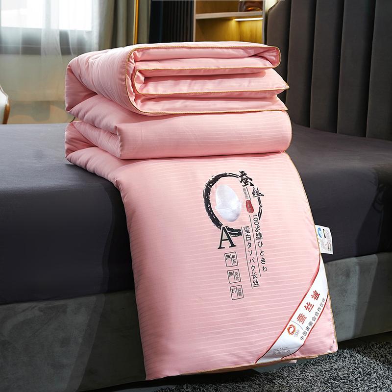 Silk Quilt Spring Autumn Quilt Luxury Silk Winter Quilt Home Hotel High Quality Comforter Two-in-one Quilt Core Gift Quilt