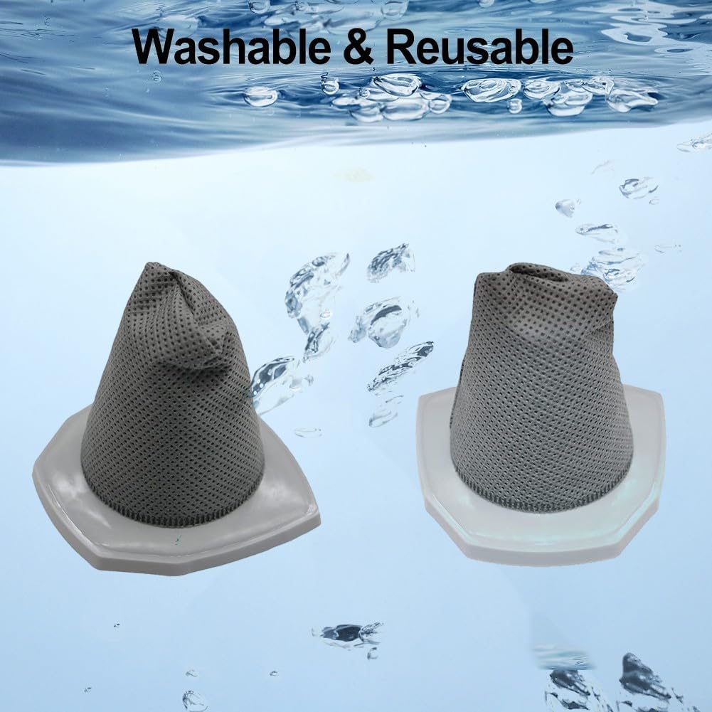 Vacuum Filter Set For Eureka NES215A/ NES210/ NES212/ NES215 3-in-1 Stick-Vacuum Cleaner, 2/6 Pack Pre-Motor Filters, Compare To Part #N0101 &