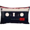 Cassette Tape Throw Pillow,Pillow To Geeks Throw Pillow Covers 12 X 20 Inches, Cover Only