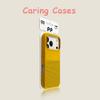 For iPhone 17 Pro Max Case Sun Yellow Sandstone Polka Dot Matte MagSafe Anti-Slip Shockproof Cover Compatible with Iphone 16 15