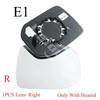 Left Driver Right Passenger Side Rearview Mirror Shell Housing Bottom Cap Frame Glass Lens With Heating For Haval H3 2024–2026