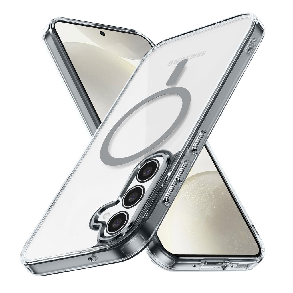 Luxury Desert Gold Clear Case for Samsung S22 S23 S24 S25 Plus Ultra A15 A16 A35 A55 Acrylic Transparent TPU Phone Cover