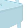 3 Tier Storage Trolley Blue 42 X 41.5 X 77 Cm Steel