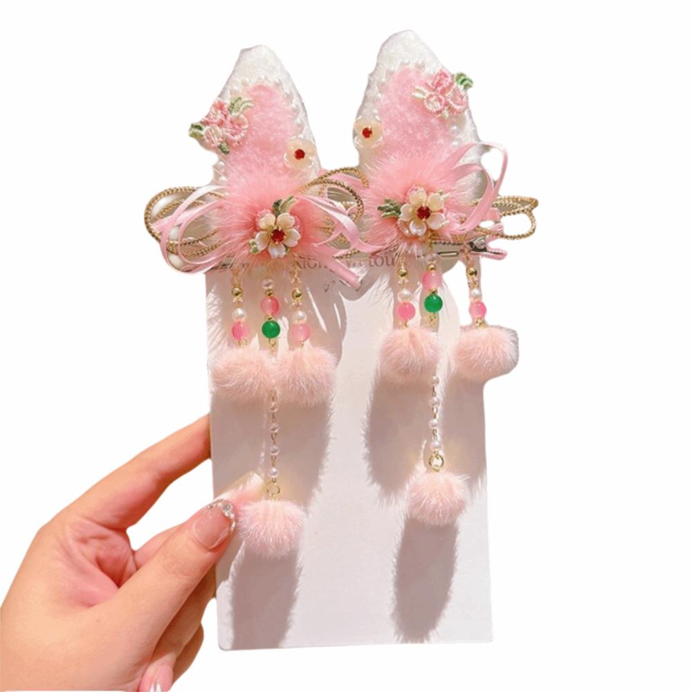 Elegant Tassel Hairpin Cute New Year Hair Accessory Traditional Chinese Hair Clip  Cosplay Events