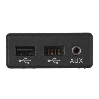 Car Center Console Dual Auxiliary USB Port Media Hub For Nissan Maxima 2016-2018