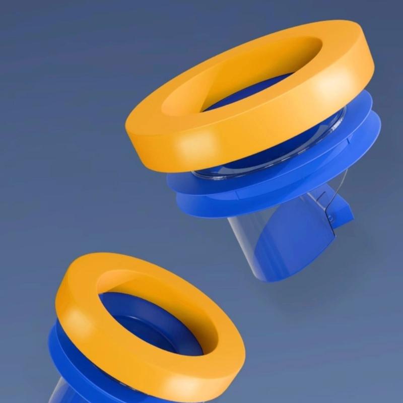 Toilet Flange Sealing Rings Toilet Bowl Gasket Flange Rings with Backflow Prevention Valves Bathroom Parts Easily Use