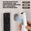 Pack of 4 Space Saving Silicone Remote Holder With Powerful Magnets Wall Mounting Storage Rack For Home Electronics