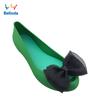 Summer Shoes Shoes Women'S Shoes Bow Flat Bottom Shallow Mouth Fish Mouth Mesh Jelly Single Shoes Sandals