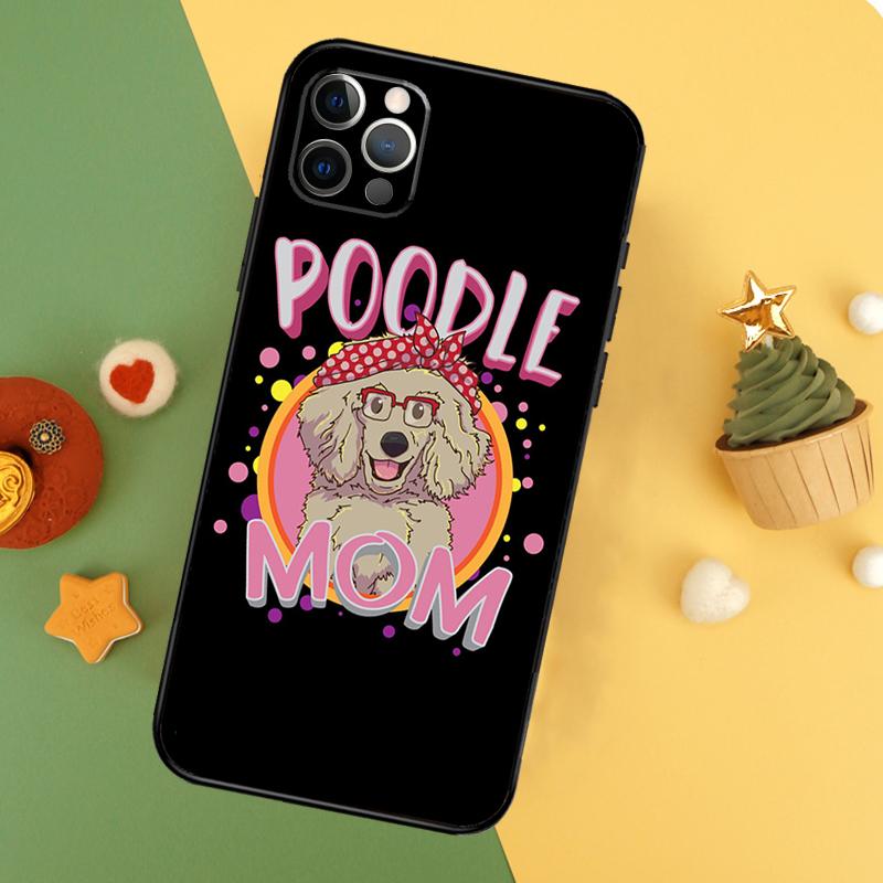 

Cure Cartoon Poodle Phone Case For iPhone 17 16 14 13 12 11 15 Pro Max 12 13 Mini 16E 17 Air Shockproof Cover iPhone 12 Pro