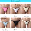 1*Sexy pánské ultra tenké kalhotky tanga bikini s nízkým vzestupem spodní prádlo kalhotky G-string