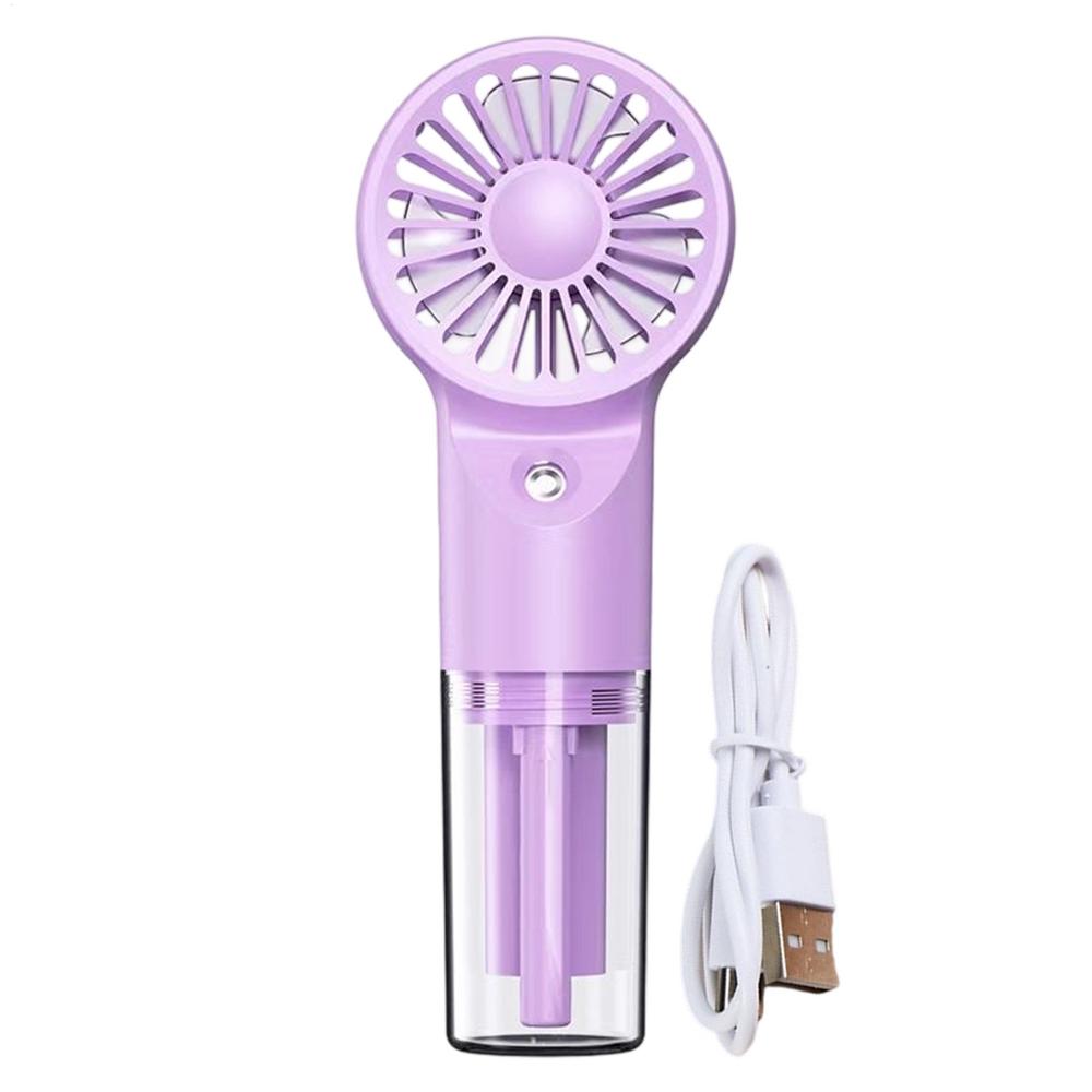 

Portable Misting Fan Rechargeable USB 4 Speeds Portable Mist Fan Household Electricity And Equipment For Summer Beach Camping