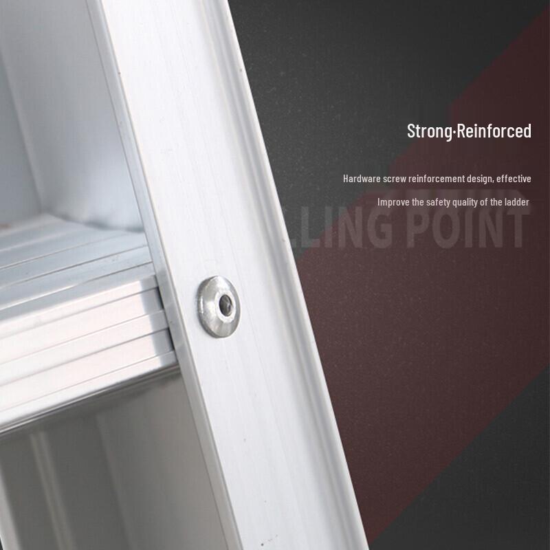 HAILE TZ-3.2 Folding Aluminum A-Frame Ladder