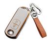 [igcase] Mazda MAZDA Key Case with Strap White Old CX-3 CX-5 CX-30 CX-8 MPV