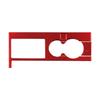 For Ford Mustang GT 2005-2009 S197 Accessories Carbon Fiber Interior Car Gear Box Shift Panel Sticker Trim Frame Cover Decor