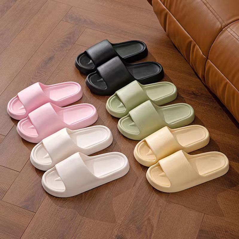 2024 Summer EVA Soft Sole Silent Indoor Slippers for Couples - Women's & Men's