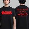 Maglietta con Logo Merch Album Kreator Krushers Of The World