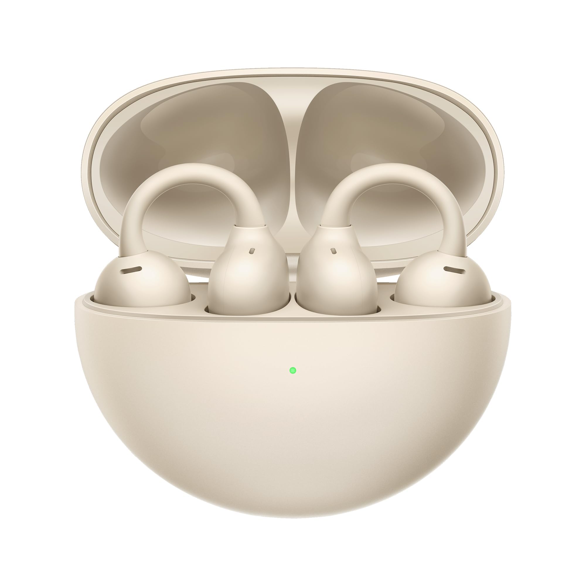 

HUAWEI FreeClip Wireless Bluetooth Ear Cuff Volume Lightweight Sound Leak Noise Reduction for 36 Hours of Automatic IP54 Dust and Water Beige Earbuds, бежевый