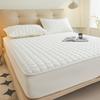 2025 NEW Waterproof Quilted Bedding Protector Cover Anti-mite Anti-bacterial Mattress Cover Embossed Design Bedding Bed Cover Fitted Sheet