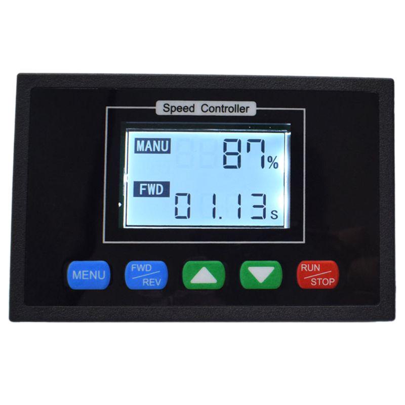 Digital 0~100% PWM Motor Speed Controller DC 12V 24V 36V 48V 40A Time Reversible