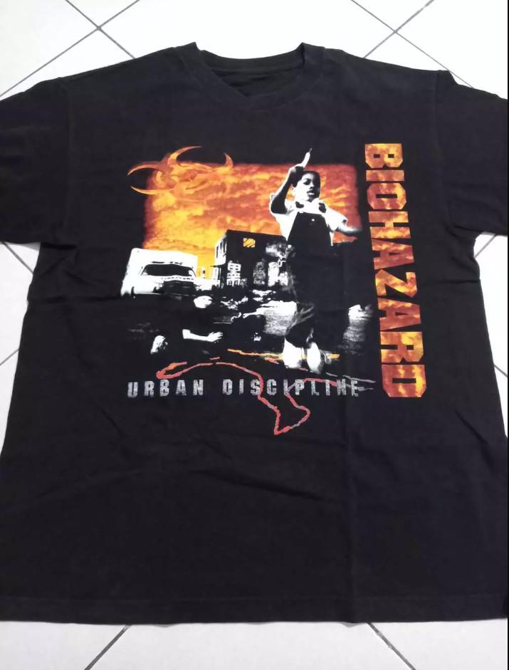 Biohazard Band Urban Discipline Short Sleeve T-shirt Size S-4XL