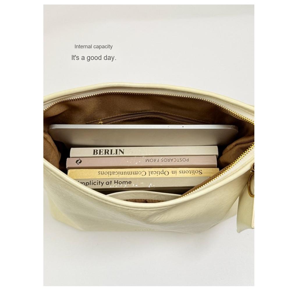 Shoulder Tote Bag Women PU Minimalist Daily Commute