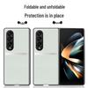 Samsung ZFold4 Liquid Leather Schutzhülle: Sturz- und schmutzabweisend
