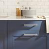 VidaXL Cabinet Handles 10 Pcs, Cupboard Handles, T-Shaped Handles Kitchen Home Interior, Silver 160 Mm Steel 155383