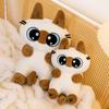 Small Bean Siamese Paste Plush Toy Cute Touch Fish Stand Sit Cat Dolls Gift