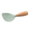 Ergonomic Silicone Spoon with Handle Non-stick Rice Spoons Rice Shovels X3UC