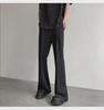 Men's Trendy Flared High-Waist Slit Trousers