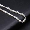 1String, Luxury Natural Freshwater Pearls, 2-3mm, White Irregular Pearl Beads for Jewelry Making DIY Crafts, Wedding Gift for Women, 36cm
