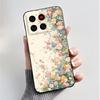 Printing Pattern Case For ZTE Blade A56 Z2473 Nubia A56 Soft Silicone Black Shell Cover For Blade A56 Pro Cute Flower Casing