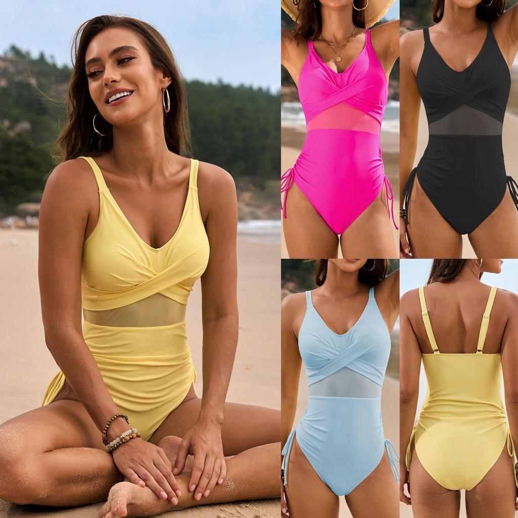 Bikini pentru femei Costum de baie sexy cu talie înaltă Costum de baie pentru plajă Costum de baie de vară pentru femei