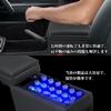 Sporacingrts JF5 Parts Console Box Car Storage Car Accessories Dedicated Armrest Console Box Compatible with NBOX Custom JF3 JF4 JF5 JF6 with USB LED