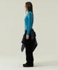 Boyeon Wool Tencel Turtleneck T-Shirt Blue 913-3