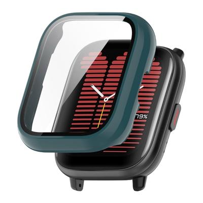 Stilvolle PC + Glasabdeckung, vollständige Abdeckung, Schutzabdeckung für aktive Smartwatch, schützt vor Staub und Kratzern