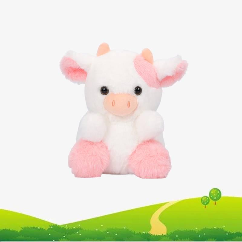 Pelúcia Vaca Morango Belle Presente Perfeito Para Amantes de Vacas!