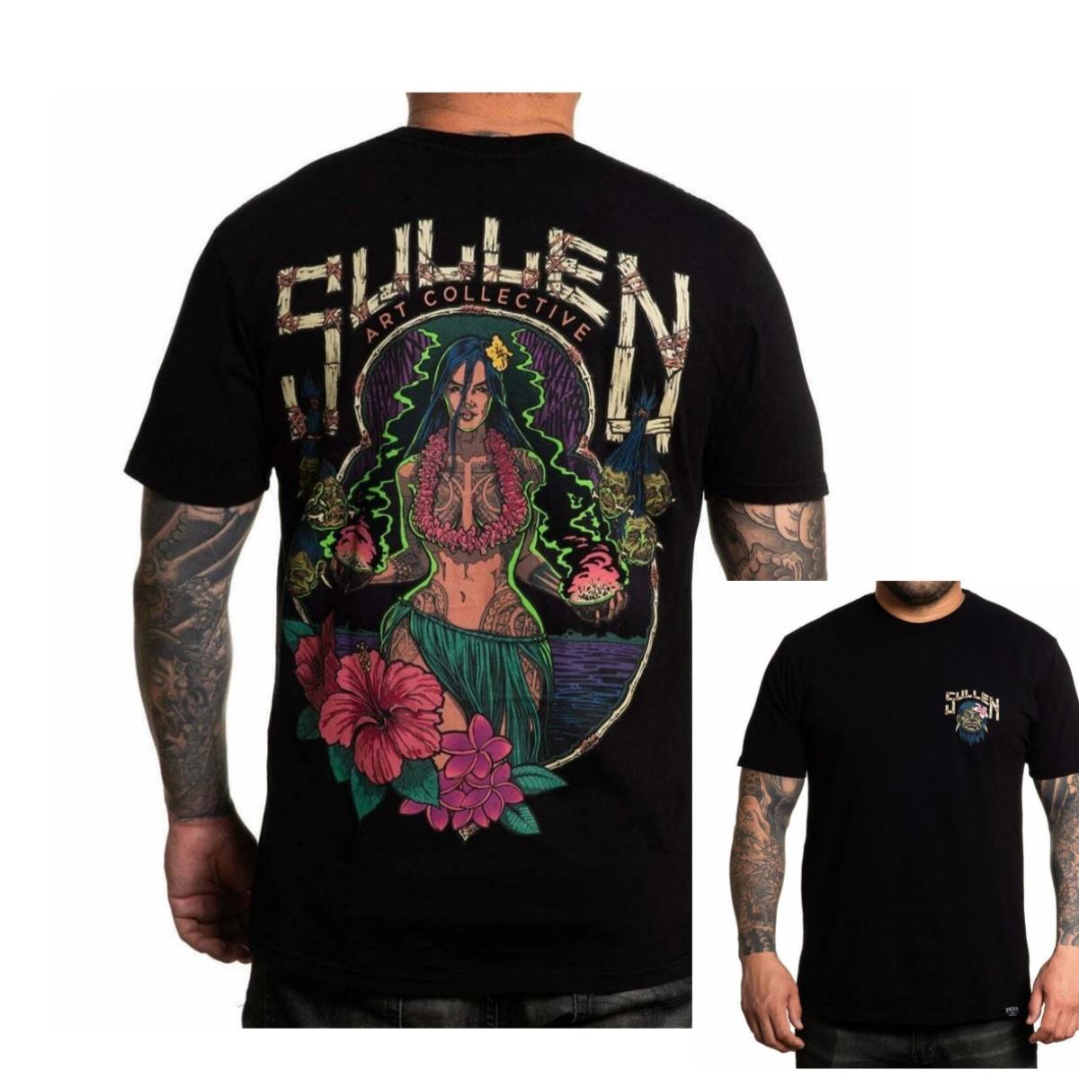 

Sullen Art Style Combat Motorcycle Tattoo Art Company Trendy Clothing Casual TShirt Mens and Womens Luxury Brand Top 4XL