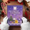 Bts Weihnachts-Adventskalender Mit Acryl-Schlüsselanhänger-Anhängern Für Feiertagsgeschenke
