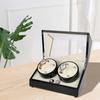 4+0 Wooden Wristwatch Mechanical Watch Automatic Winder Case Box