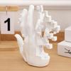 Resin Mosaic Hand Figurine Nordic Decorative Sculpture Deconstruct Finger Abstract Statue Modern Home Decoration Accessories
