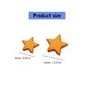 300 Pieces Halloween Themed Acrylic Star Shaped Bead Jewelry Making Accessories Necklace and Bracelet Components