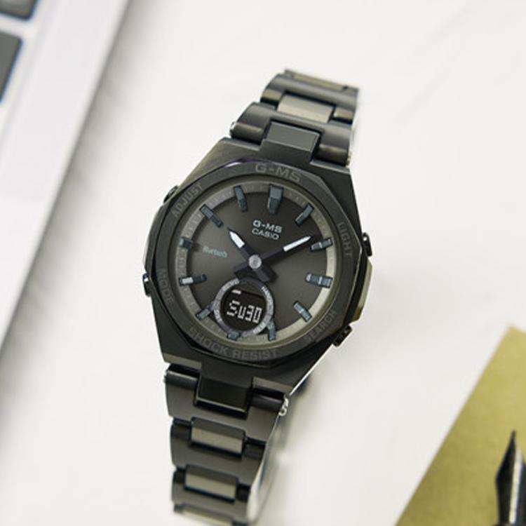 CASIO Women's BABY-G Blue Watch MSG-B100CB-3APR