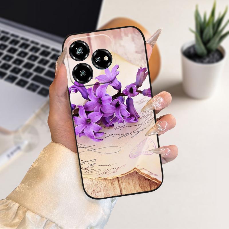 Для ZTE Blade V60 4G Чохол Axon 60 Z2356 Ударостійкий Силіконовий ТПУ Чохол для Телефона Для Nubia V60 4G Coque V 60 М'який Захисний Fundas