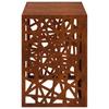 Air Conditioner Cover Rust Look 100 x 50 x 70 cm