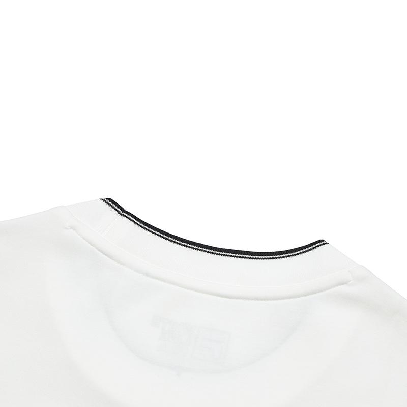 Fila Heritage Soft Comfortable Breathable Durable Simple Versatile Solid Color Knitted Short Sleeve T-Shirt Women T-Shirt F51W528101FWT