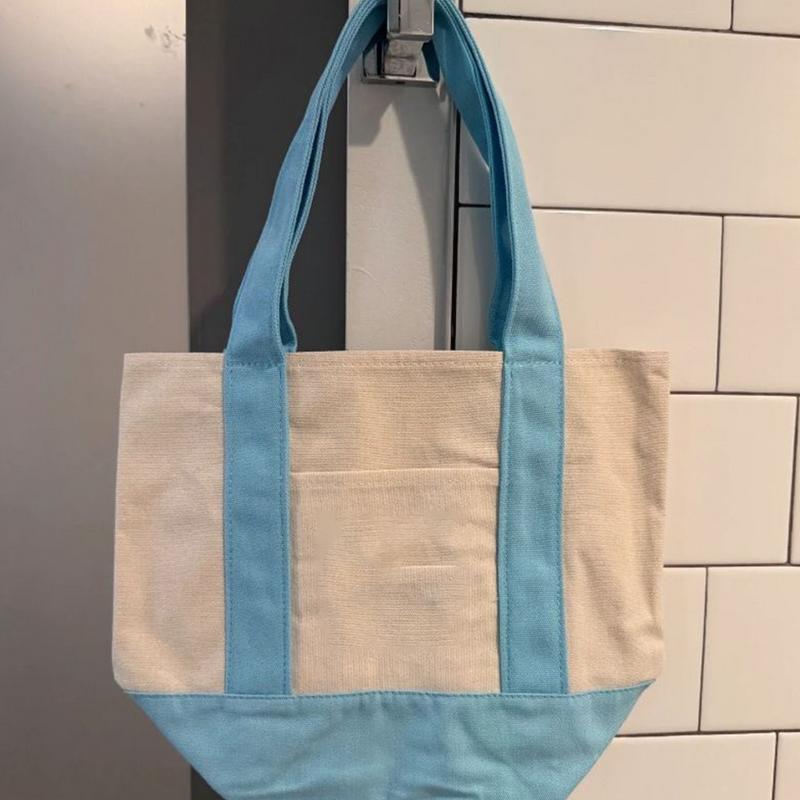 Tote Bag Large Canvas Tote Bag for Women summer beach vacation Reusable Grocery Carrier Fashion Laptop Sleeve Lightweight Canvas